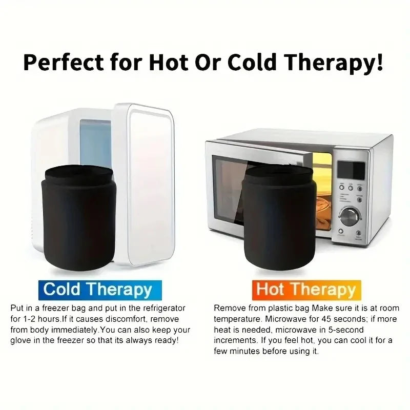 Wrist Ice Wrap Gel Pack – Reusable Hot & Cold Therapy for Hands, Pain Relief & Swelling