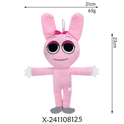 Sprunki Plush Doll Toy — Cartoon Stuffed Pillow for Kids, Birthday & Christmas Gift