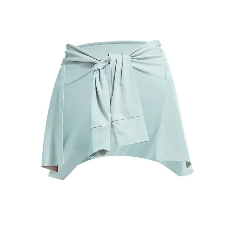 Women’s Workout Wrap Skirt – Short Yoga Dance Ballet Gym Cover Up Fitness Thigh Cover Skirt