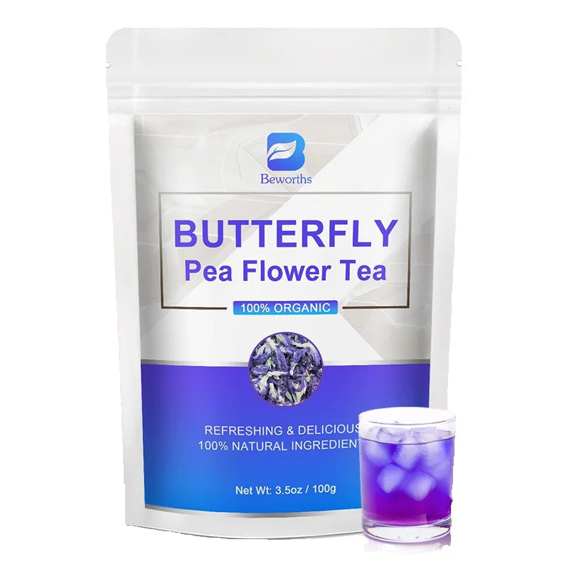 BEWORTHS 100% Natural Butterfly Herb Extract — Immunity Boost with Vitamin C & E Antioxidants for Beauty