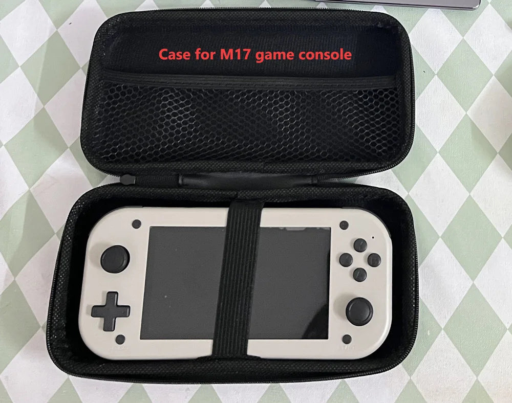 Hard Storage Bag for R36S, GB300, M17 Game Console – Portable Protective Case for Miyoo Mini Plus, RG35XX Plus, Game Accessories
