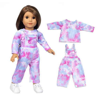 18-Inch Girl Doll Winter Coat — 43cm Baby Doll Jacket Outfit for Dressing