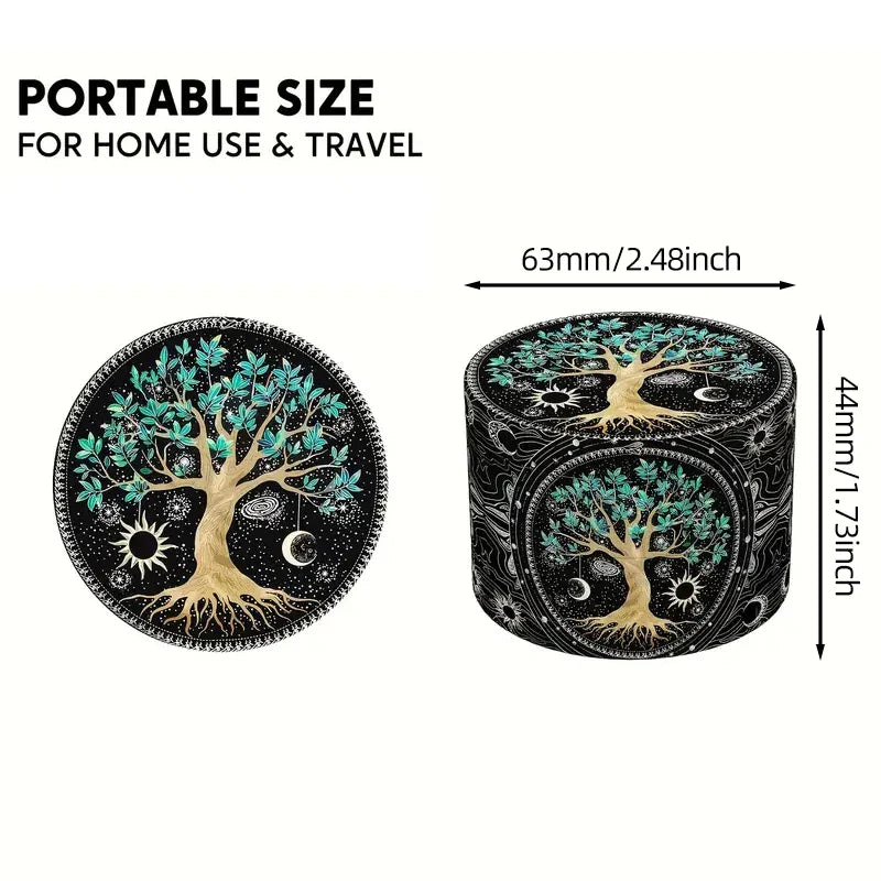 Mini 4-Layer Metal Herb Grinder — 63mm Zinc Alloy Tobacco & Dry Herb Crusher for Smoking Accessories