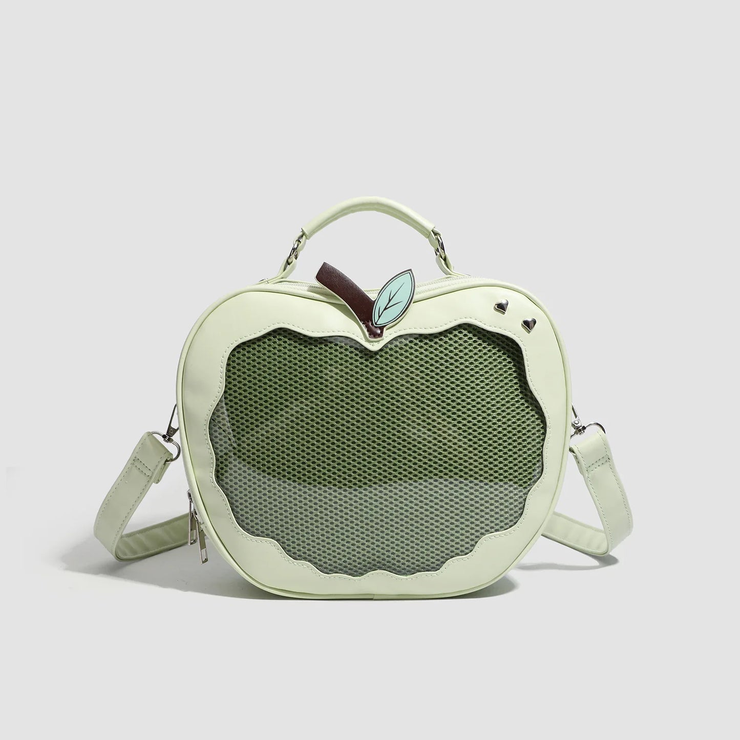 New Girl Harajuku Apple Crossbody Bag – Cute Sweet Style Y2K Ulzzang Preppy ItaBag Handbag Backpack