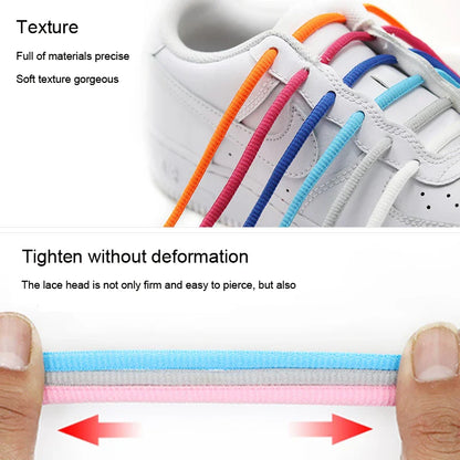 Oval & Semicircle Sneakers Shoe Laces – Classic Woven Round Shoelaces for Adult Unisex Casual & Sports Shoes