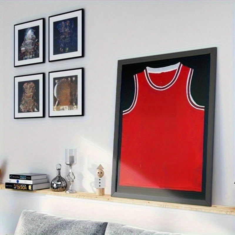 DIY Magnetic Flip Cover Display Box - Jersey Shirt Collection Storage Case for Home Decoration & Memorabilia