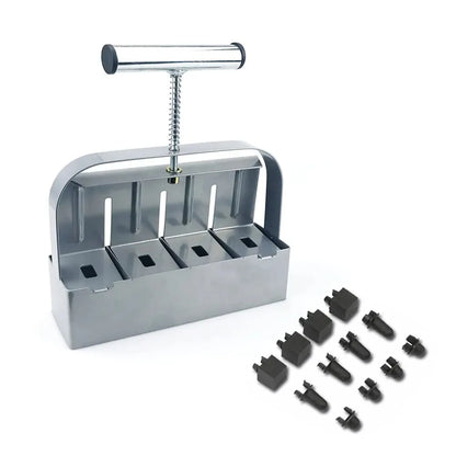 Handheld Seedling Soil Block Maker – 2 Inch Soil Blocking Tool for Greenhouse and Garden Seedlings