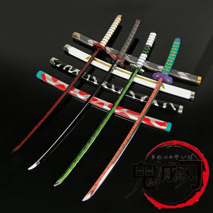 25cm Demon Slayer Katana – Kimetsu No Yaiba Real-Size Samurai Sword Anime Cosplay Prop & Home Decor