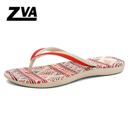 Women’s Pink Waterproof Flip Flops - Thick Sole Non-Slip Bathroom Sandals