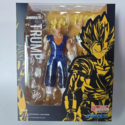 Dragon Ball SHF SSJ4 Super Saiyan 4 Goku & Broly Action Figures — Demoniacal Fit Collectible Model Toy