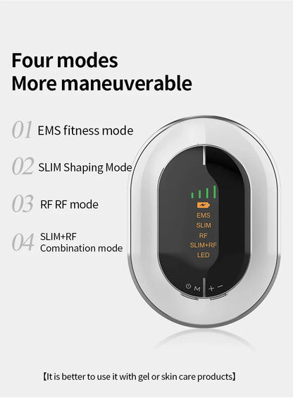 4-in-1 Cordless Cellulite Massager — Electric Body Sculpting & Slimming Machine for Belly, Waist, Arms, Legs & Butt