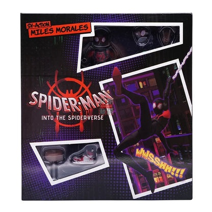 Miles Morales Spider-Man Action Figure — Into the Spider-Verse Collectible Toy for Kids Gift