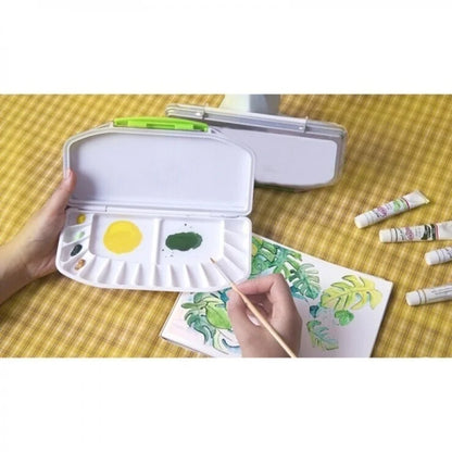 Professional Folding Watercolor Palette — Airtight, Leak-Proof Art Supply for Acrylic & Oil Painting