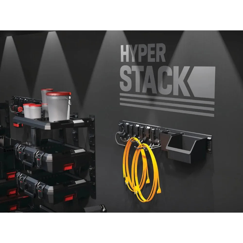 Hyper Stack 3-Drawer Tool Storage Box – Durable Organizer for Tools and Accessories