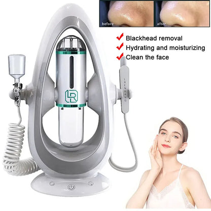 New Peeling Beauty Device – Small Bubble Oxygen Injection Hydra Dermabrasion Aqua Facial Cleaner for Blackhead Removal