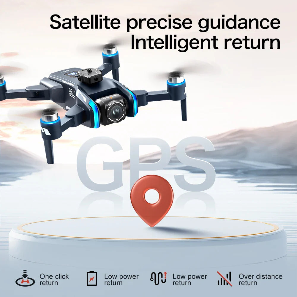 New XT808 Folding Drone – 5G Optical Flow GPS, WIFI Transmission, Professional Aerial Camera Quadcopter Toy Gift