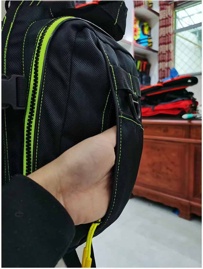 Multi-Functional Life Jacket Vest for Outdoor Fishing – Safety Vest with Storage Pockets & Buoyant Materials