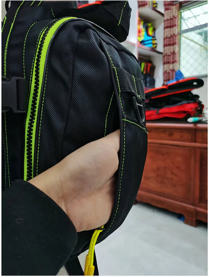 Multi-Functional Life Jacket Vest for Outdoor Fishing – Safety Vest with Storage Pockets & Buoyant Materials