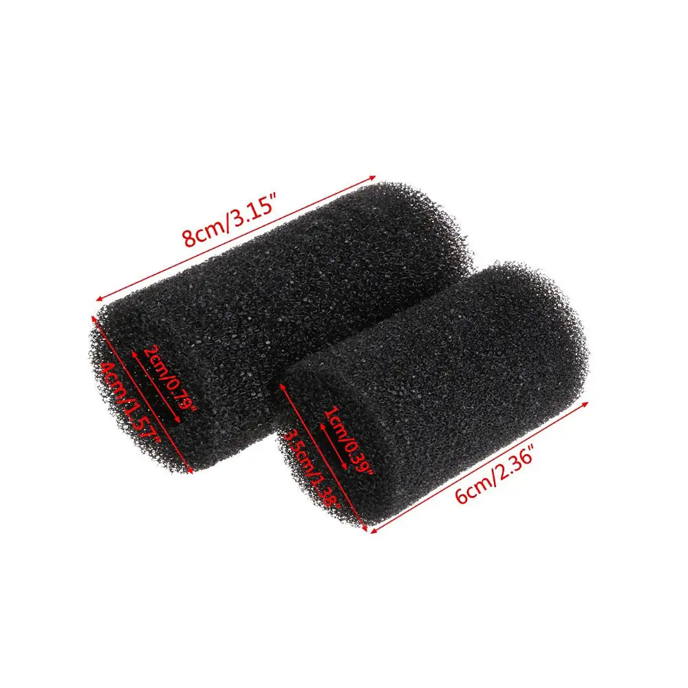 Aquarium Biochemical Filter Sponge Set - 5 Pcs Fish Tank Inlet Water Pre-Filter Cartridges, Replacement Filters
