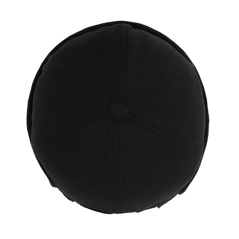 Spring New Guppi Beanie Hat – Unisex Streetwear Round Sailor Cap, Personality Landlord Hat for Men & Women Fashion Niche Style
