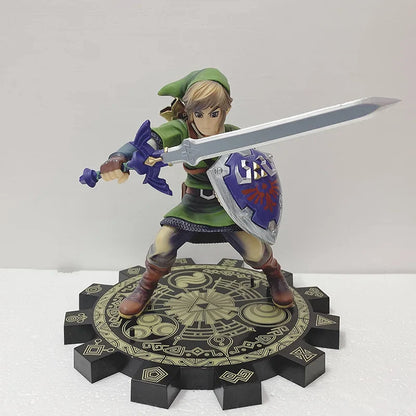 Legend of Zelda Skyward Link Action Figure – Master Sword Anime Collectible Doll Gift