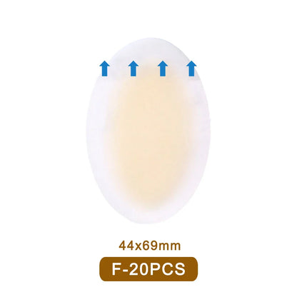 10/20PCS Hydrocolloid Foot Patches Heel Stickers | Anti-Wear Adhesive Bandages for Pain Relief & First Aid