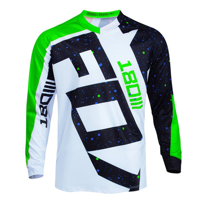 2024 Men’s Long Sleeve Motocross Jersey — Racing MTB Downhill BMX Enduro Motorcycle Sport T-Shirt