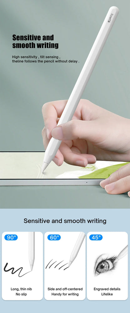 Apple Pencil Replacement Tip | Nib for 1st & 2nd Generation, 2H/2B 4.0 Transparent