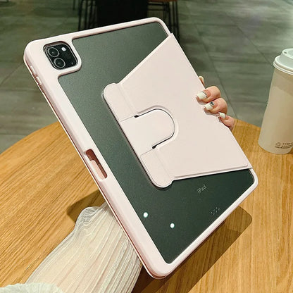 360° Rotation Smart Leather Case for iPad 10th Gen 2022, with Pencil Holder, Compatible with iPad 9th, 8th, 7th, 10.2, Air 5 & 4