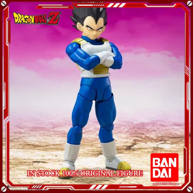 BANDAI S.H.Figuarts Son Goku Action Figure — 100% Original Dragon Ball Anime Collectible Model Toy