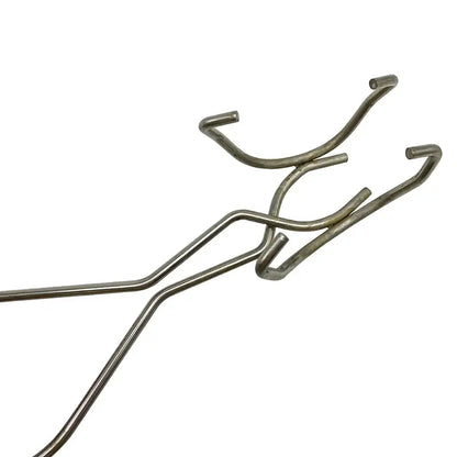 25cm Gold Melting Bowl Furnace Accessories: Stainless Steel Clamp Pliers for Crucible Handling and Melting Efficiency