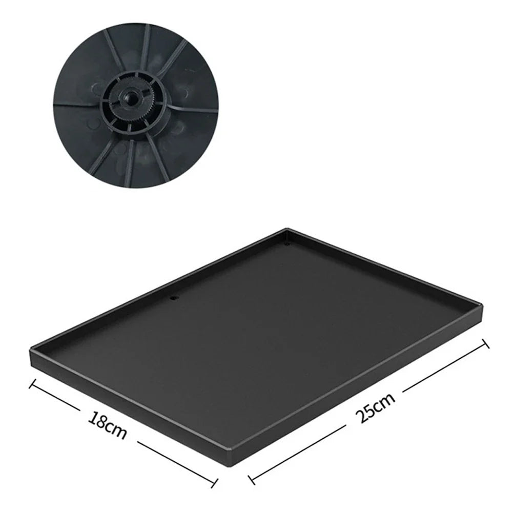 Sound Card Projector Tray with Microphone Tripod Stand – Smartphone, Camera, and Laptop Bracket Platform with 1/4-inch Screw Adapter