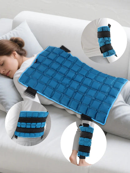 Large 13x22 Inch Reusable Ice Pack — Hot & Cold Wrap for Back, Knee, Leg, Neck, Shoulder & Hip Pain Relief