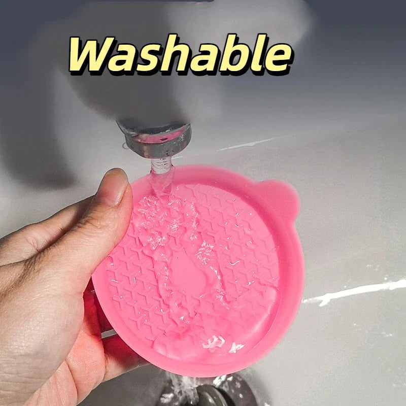 2PCS Anti-Slip Silicone Car Cup Holder Coasters – Universal Vehicle Water Bottle Mats, Shockproof & Insulated Insert Pads