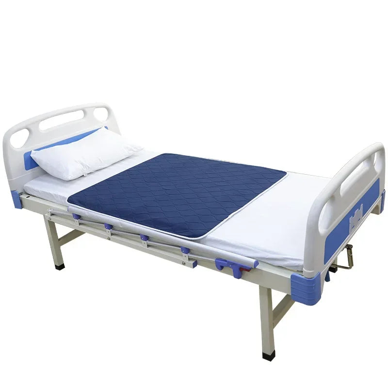 Washable Incontinence Urinary Bed Pad – Thickened Waterproof Reusable Mattress for Elderly, Adult, Paralyzed & Bedridden Care