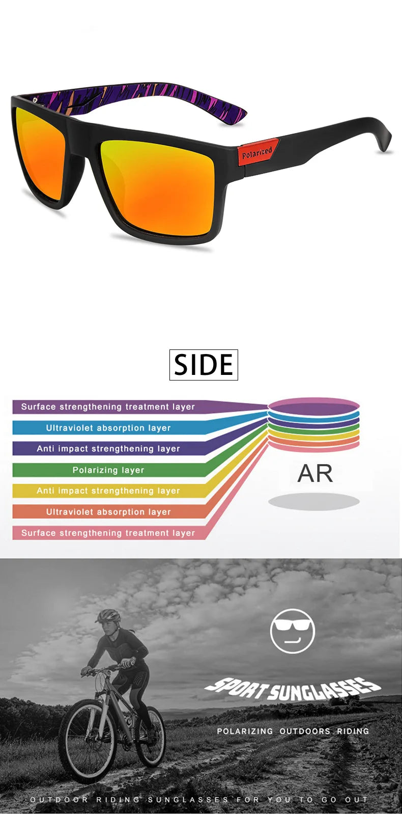 2024 Polarized Men’s Sunglasses – Designer Driving Shades, Retro UV400 Sun Glasses for Men & Women