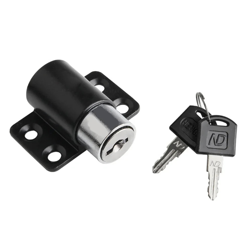Baby Child Safety Sliding Door Window Locks - Antitheft Security Catches Set with 2 Keys