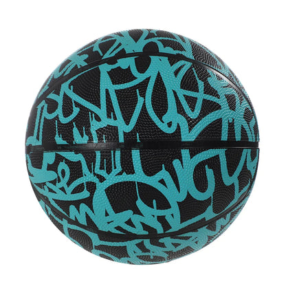 Premium Outdoor Rubber Basketball – Sizes 4/5/6/7 for Training, Adult & Youth Sports, Professional Game Ball
