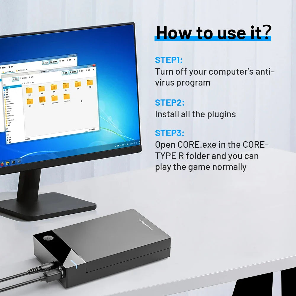 12TB Gaming HDD with 86,000+ Retro Games for PS3/PS2/PS/Wii/WiiU - Hyperspin, Launchbox, Retrobat, Playnite Support