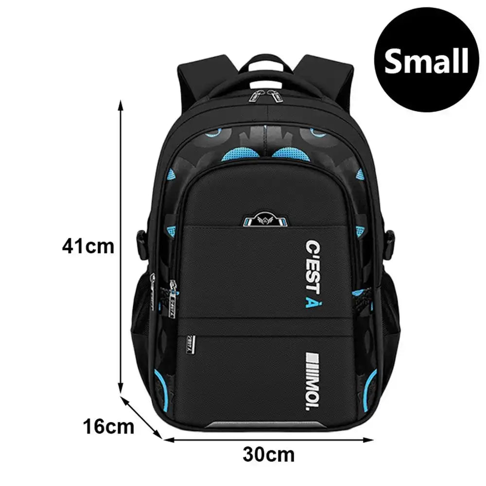 2024 New Kids School Backpack - Waterproof Book Bag for Boys, Durable Primary Schoolbag for Teenagers