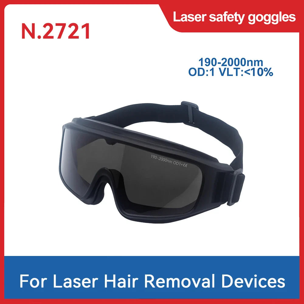 190-2000nm Laser Safety Glasses — Certified Diode Laser Protective Goggles