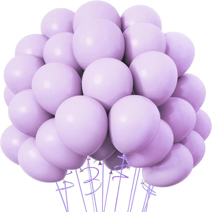Baby Blue Latex Balloons Set (5–12 Inch, 10/20/30pcs) – Wedding, Baby Shower & Birthday Party Decorations in Mixed Colors