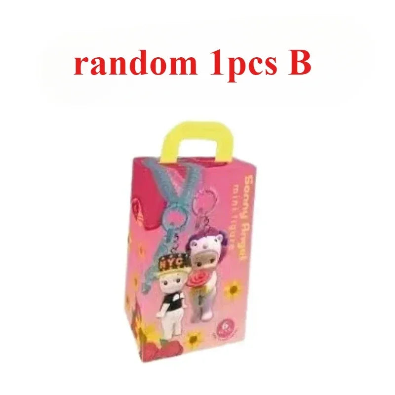 Candy House Keychain Blind Box – Cute Handmade Doll Bag Pendant for Girls