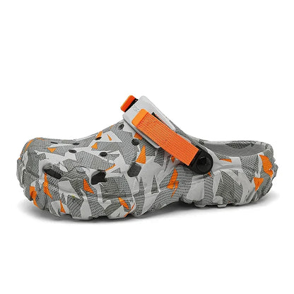 Men’s Clogs & Sandals – Camouflage Garden Shoes, Outdoor Flip Flops & Home Slippers