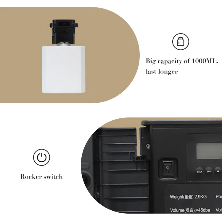 NAMSTE 4000m³ Fragrance Diffuser – Smart Timing Scent Air Machine for Home, Hotel & Spa, Electric Aroma Diffuser