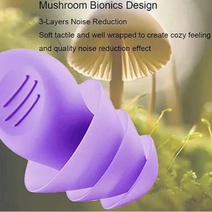 Antinoise Earplugs – Noise Reduction Sound Insulation Ear Protection for Sleeping, Swimming & Travel Waterproof Comfort Earplugs