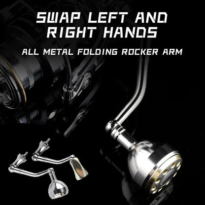 BEARKING CAESAR Fishing Reel - 5+1BB Stainless Steel Bearing System with 5.2:1 Gear Ratio & 15Kg Max Drag Power