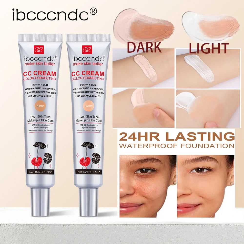Erborian Waterproof CC Cream for Women - Moisturizing, Anti-Sweat, and Long-Lasting Makeup Protection Before Concealer