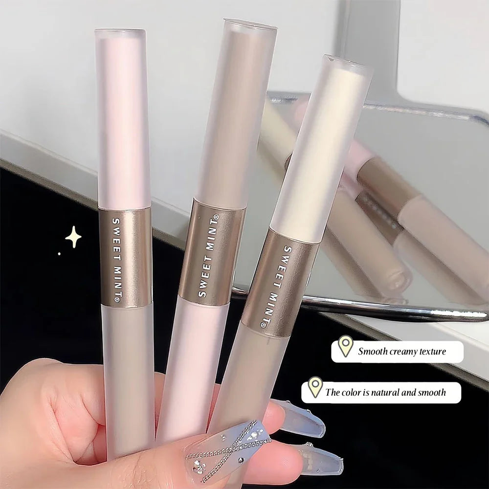 Double-Ended Contouring Stick – Liquid Highlighter & Shadower for Natural, Long-Lasting Contour
