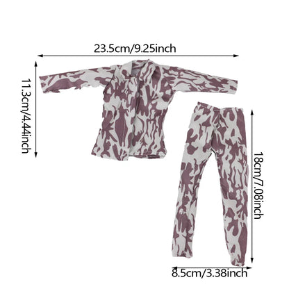 30cm Ken Doll Clothes – Pop Suit Top & Pants Outfit for Boys, Holiday Gift Doll Accessories